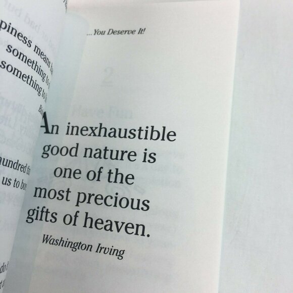 Poem Book Have a Happy Birthday You Deserve It Criswell Freeman 2000 u - Picture 4 of 6